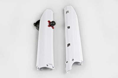 Yamaha YZ Fork Slider Protectors + Quick Starter - White - YA03885#046
