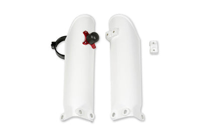 KTM SX Fork Slider Protectors + Quick Starter - White - KT04017#047