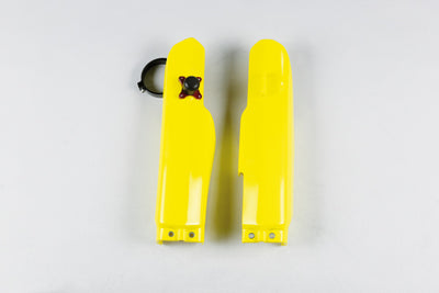 Suzuki RM Fork Slider Protectors + Quick Starter - Yellow - SU03959#102