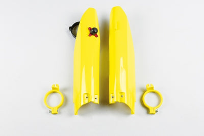 Suzuki RMZ Fork Slider Protectors + Quick Starter - Yellow - SU03973#102