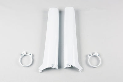 Suzuki RM Fork Slider Protectors - White - SU02943#041