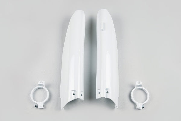 Suzuki RM Fork Slider Protectors - White - SU03998#041