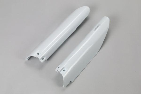 Suzuki RMZ Fork Slider Protectors - White - SU03998#041