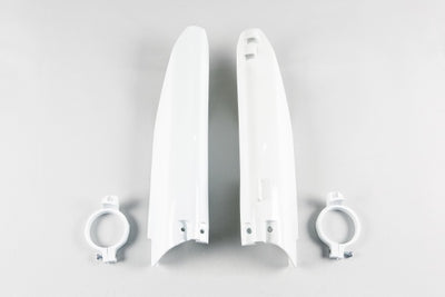 Suzuki RM Fork Slider Protectors - White - SU03905#041