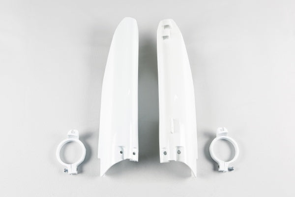 Suzuki RM Fork Slider Protectors - White - SU03905#041