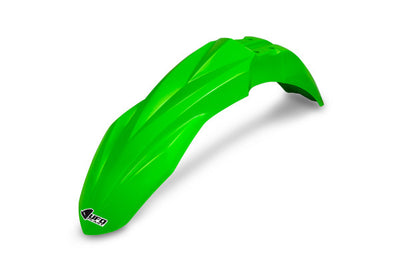 Kawasaki KXF Front Fender - Neon Green - KA04748#AFLU
