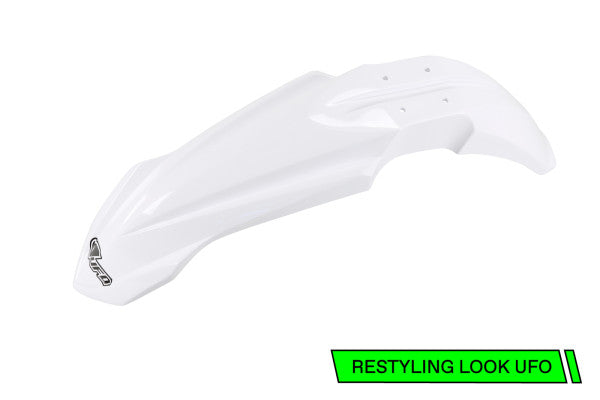 Yamaha YZ Front Fender - White - YA04833#046