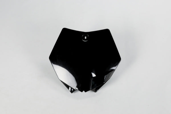 KTM SX Front Number Plate - Black - KT04041#001