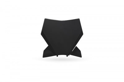 KTM SX Front Number Plate - Black - KT05013#001