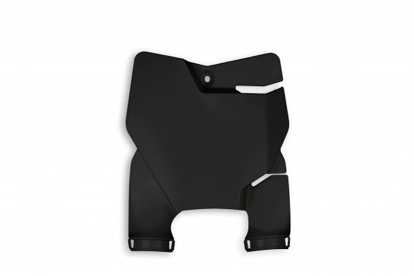 KTM SX Front Number Plate - Black (001) - KT05000#001