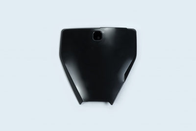 Husqvarna TC Front Number Plate - Black - HU03386#001