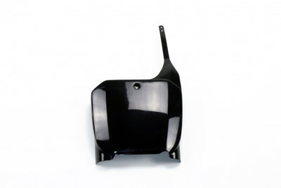 Honda CRF Front Number Plate - Black - HO03666#001