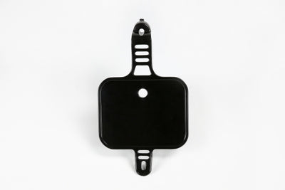 Honda CRF Front Number Plate - Black - HO03642#001