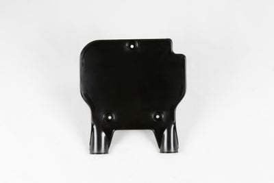 Kawasaki KX Front Number Plate - Black - KA02761#001