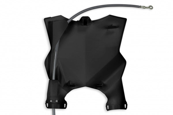 Kawasaki KXF Front Number Plate - Black - KA04738#001