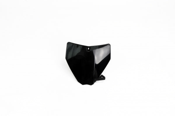 Husqvarna TC Front Number Plate - Black - HU03355#001