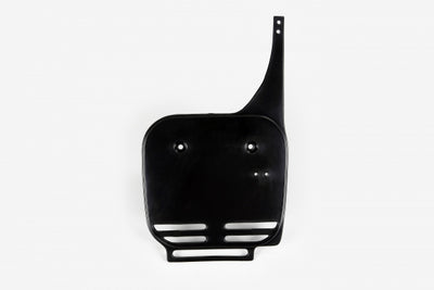 Suzuki RM Front Number Plate - Black - SU03921#001
