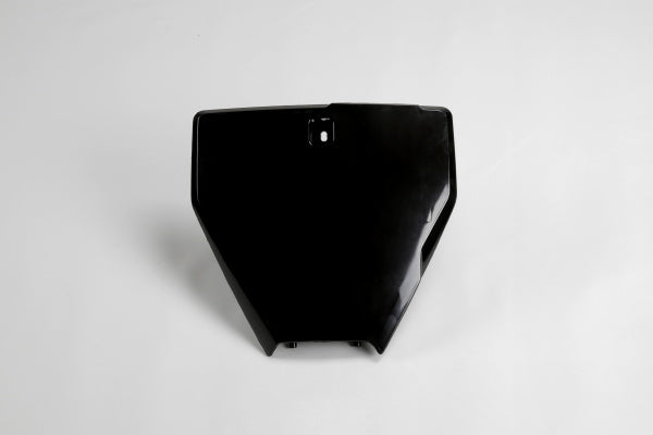 Husqvarna FC Front Number Plate - Black - HU03367#001
