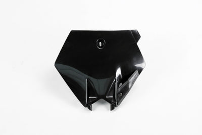 KTM SX Front Number Plate - Black - KT03078#001