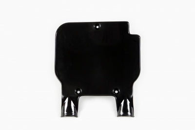 Kawasaki KX Front Number Plate - Black - KA02720#001