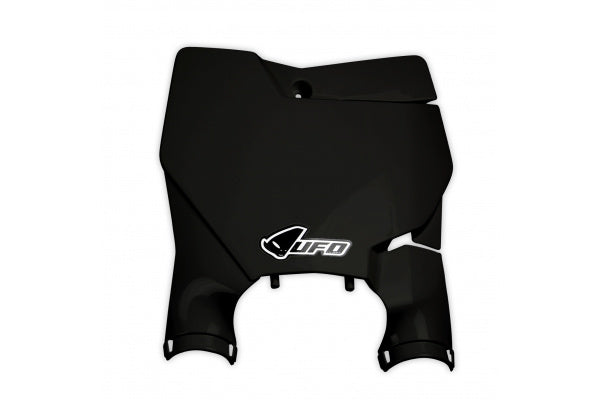 KTM SX Front Number Plate - Black - KT04080#001