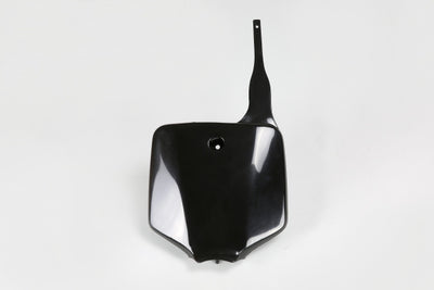Kawasaki KX Front Number Plate - Black - KA03732#001