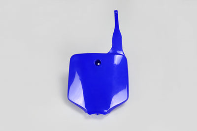 Kawasaki KLX Front Number Plate - Blue - KA03732#089