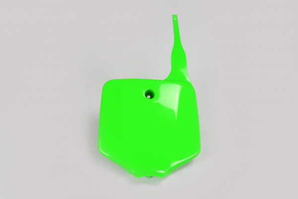 Kawasaki KLX Front Number Plate - Green - KA03732#026