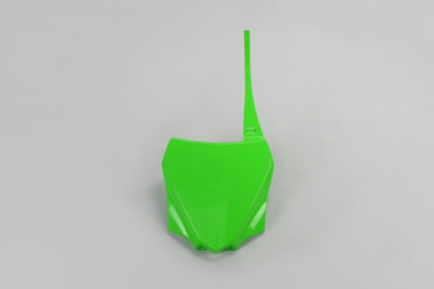 Kawasaki KX Front Number Plate - Green - KA04730#026