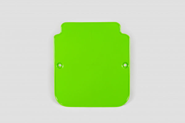 Kawasaki KX Front Number Plate - Green - KA02707#026