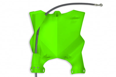 Kawasaki KXF Front Number Plate - Neon Green - KA04738#AFLU