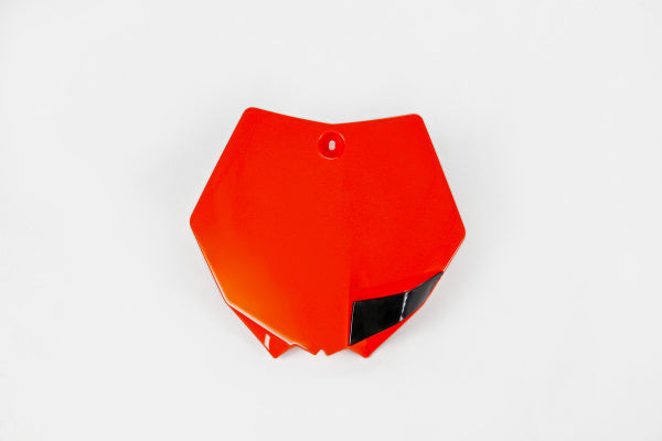 KTM SX Front Number Plate - Neon Orange - KT04041#FFLU