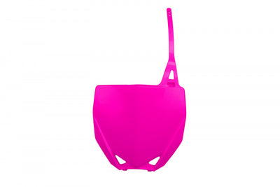 Yamaha YZ Front Number Plate - Neon Pink - YA04869#P