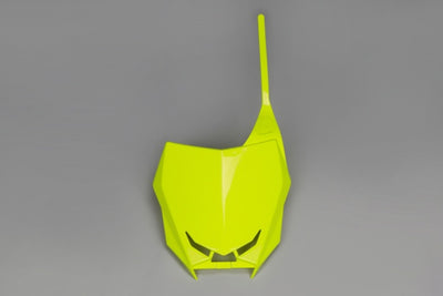 Suzuki RMZ Front Number Plate - Neon Yellow - SU04943#DFLU