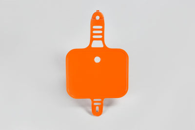 Honda CRF Front Number Plate - Orange - HO03642#127
