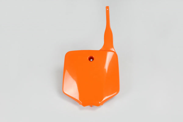 Kawasaki KLX Front Number Plate - Orange - KA03732#127