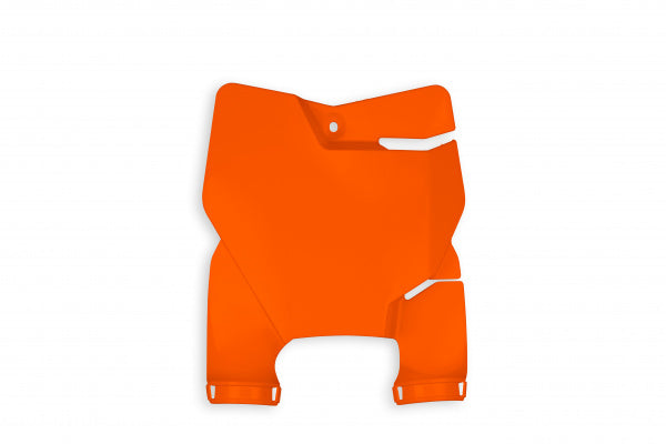 KTM SX Front Number Plate - Orange (127) - KT05000#127