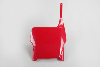 Honda CR Front Number Plate - Red - HO03633#070