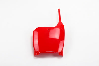 Honda CRF Front Number Plate - Red - HO03666#070