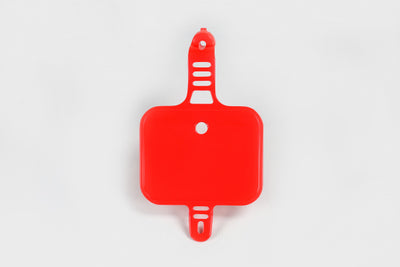 Honda CRF Front Number Plate - Red - HO03642#070