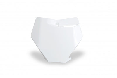 KTM SX-F Front Number Plate - White 20-26 - KT04094#042