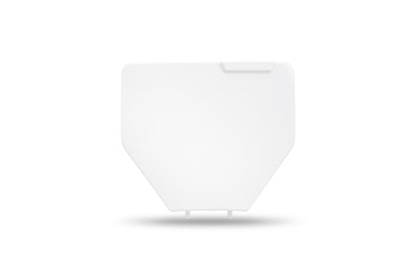 Husqvarna TX Front Number Plate - White 20-26 - HU04311#040