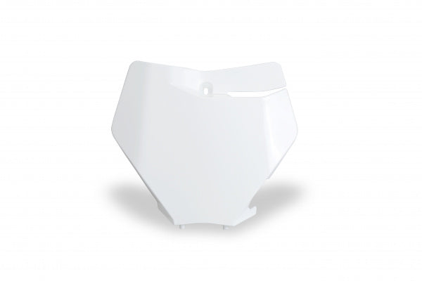 KTM SX Front Number Plate - White 20-26 - KT04094#042