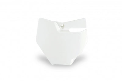 KTM SX Front Number Plate - White 20-26 - KT04087#042
