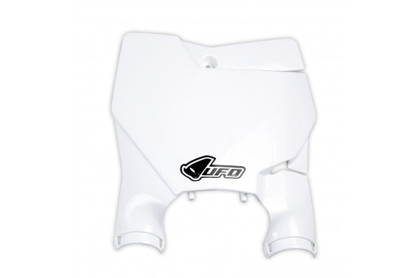 KTM SX-F Front Number Plate - White 20-26 - KT04080#042