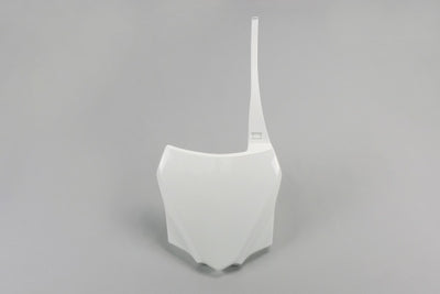 Kawasaki KX Front Number Plate - White - KA04730#047