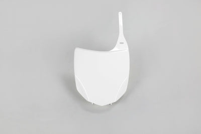 Kawasaki KXF Front Number Plate - White - KA03797#047