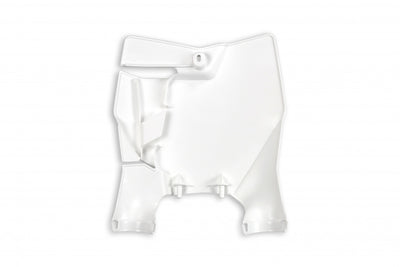 KTM SX Front Number Plate - White - KT04080#047