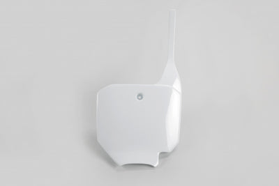 Honda CR Front Number Plate - White - HO03624#041