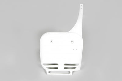 Suzuki RM Front Number Plate - White - SU03921#041